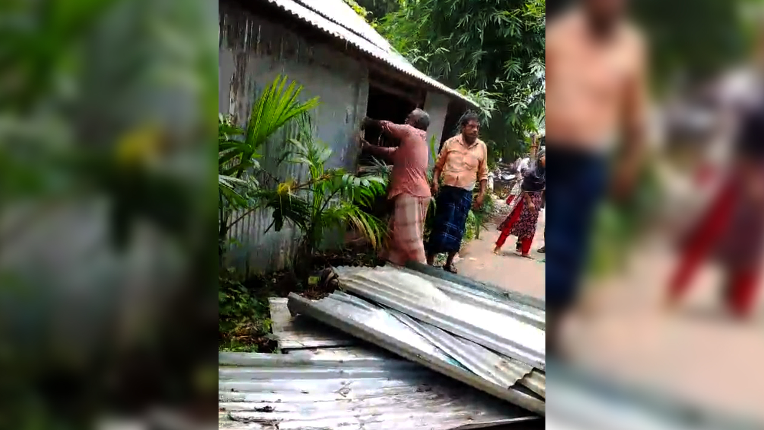 কুমিল্লায় বিধবার ঘর ভাঙচুরের অভিযোগ, ভিডিও ভাইরাল