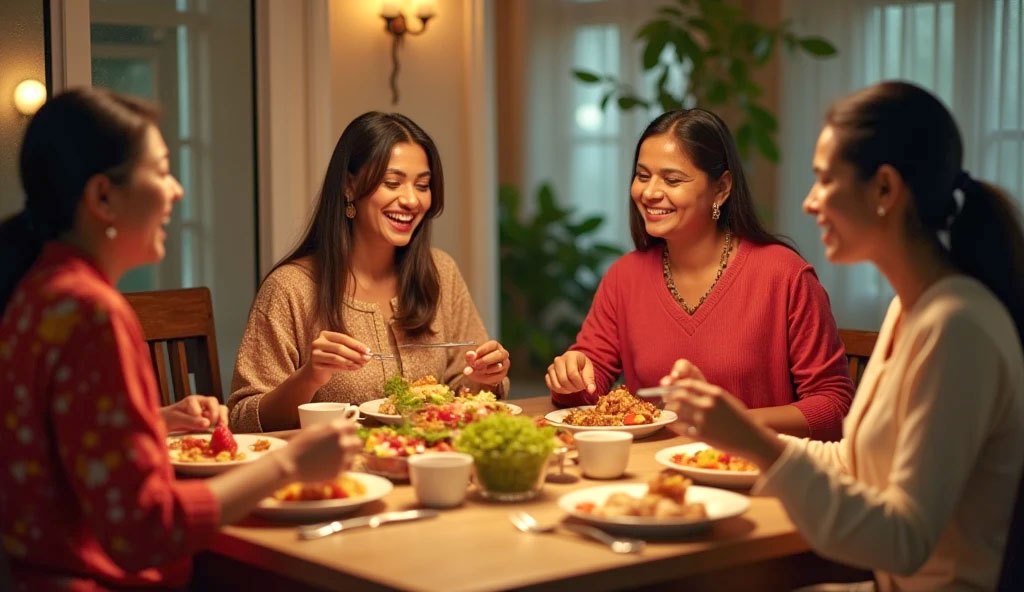 শরীর ও মন ভালো রাখতে খাবার খান কাউকে সঙ্গে নিয়ে