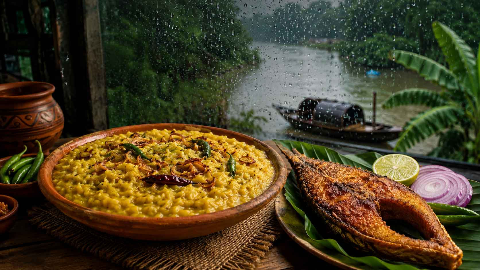 আষাঢ়ের পাতে পড়ুন সুস্বাদু ৩ খাবার