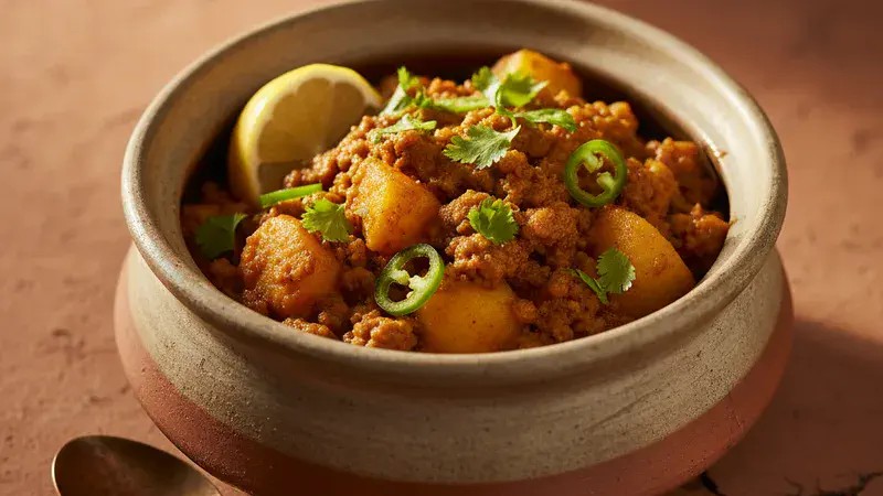 সহজে তৈরি করুন বেলুচিস্তানের মজাদার আলু কিমা