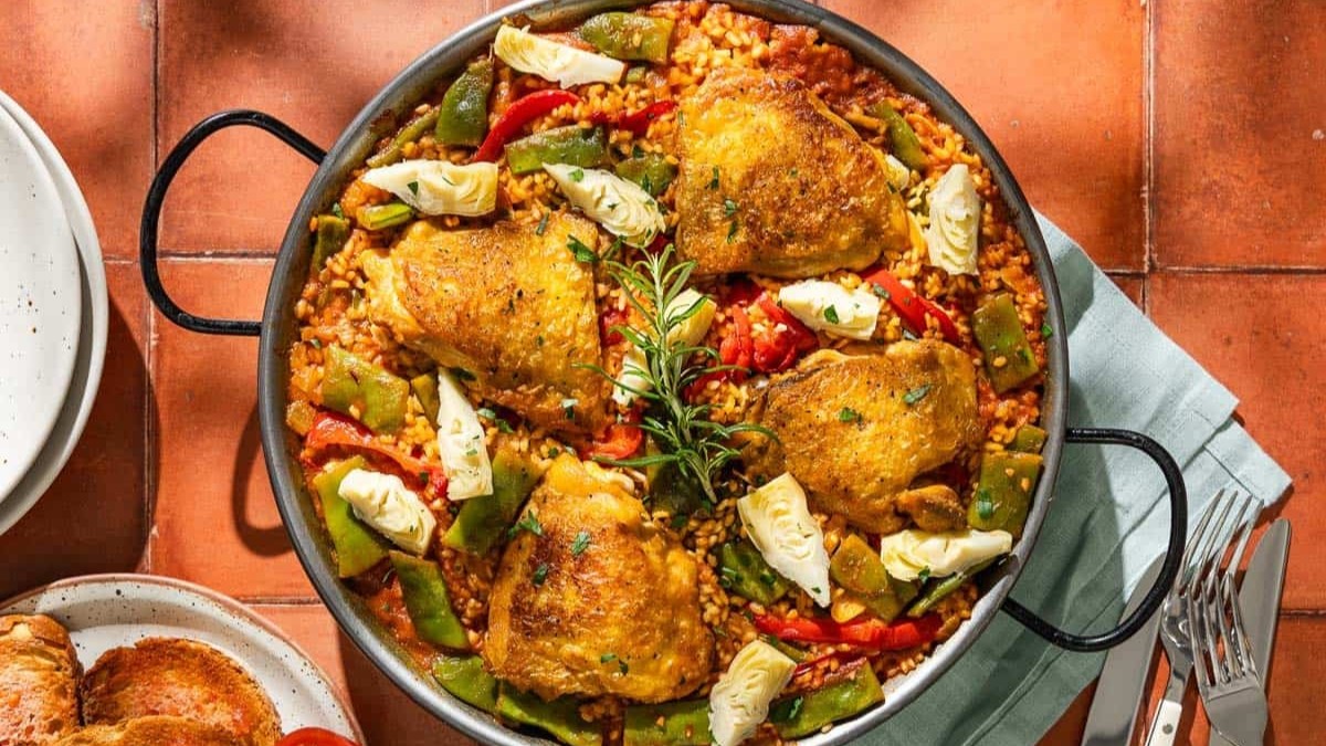 এক প্যানে স্প্যানিশ স্বাদ