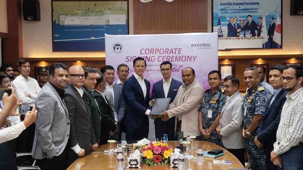 চট্টগ্রাম বন্দরে রবির ফাইভ-জি প্রযুক্তি সেবা প্রদানে সমীক্ষা যাচাই করবে এক্সেনটেক