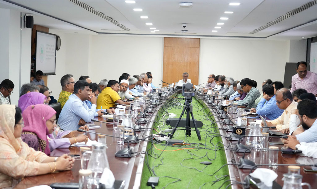 বাপাউবোর মহাপরিচালকের সঙ্গে বোর্ড কর্মকর্তা-কর্মচারীদের মতবিনিময়