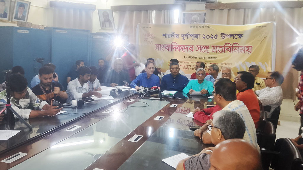 শুধু পাঁচ দিন নয়, ৩৬৫ দিনই নিরাপত্তা নিশ্চিত করতে হবে: পূজা উদ্‌যাপন পরিষদ