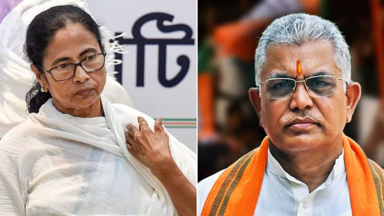 মমতার ‘ভূত’ বিজেপির দিলীপের ঘাড়ে, এক গানেই ভাইরাল