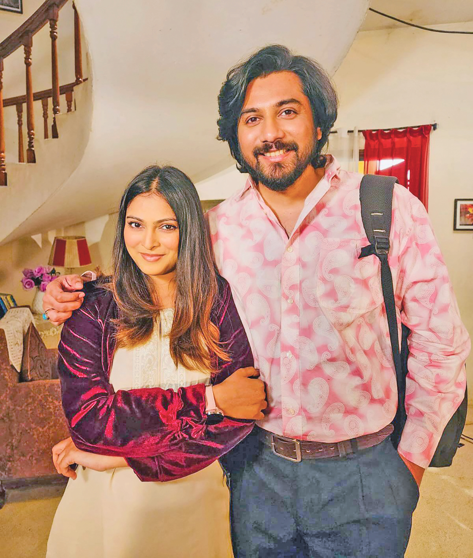 নাবিলা ও তানভীর। ছবি: সংগৃহীত