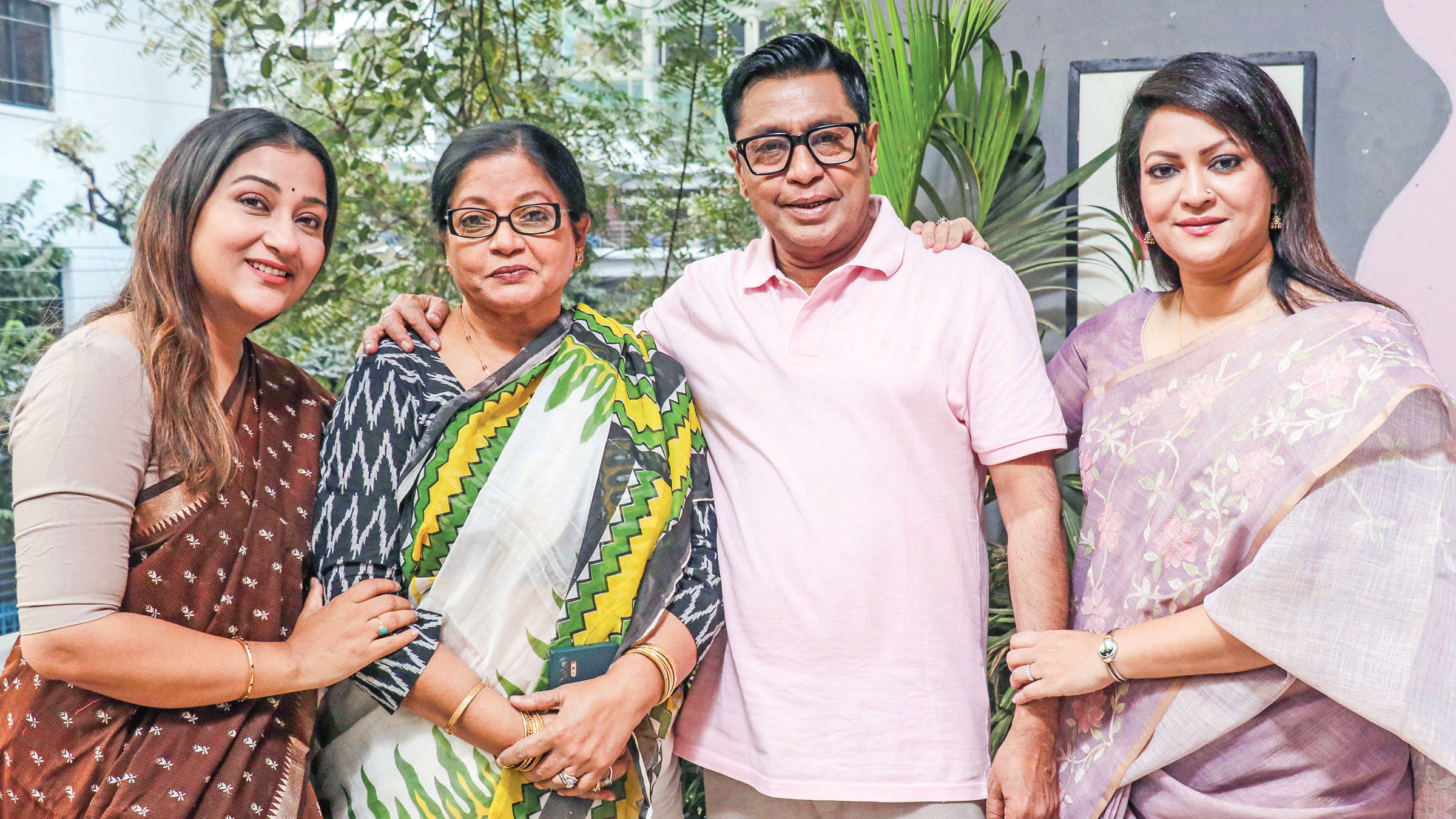 চয়নিকার টেলিফিল্মে একসঙ্গে ডলি জহুর, সেলিম, দীপা ও রিচি