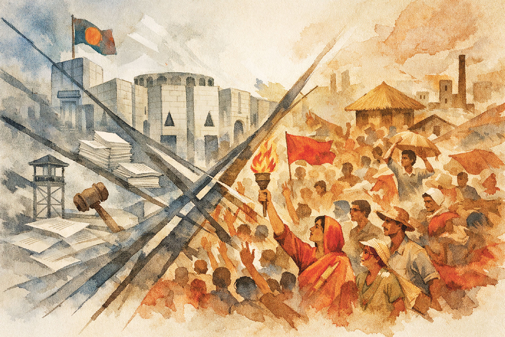 গণতন্ত্রের গভীরতর সমস্যাকে উন্মুক্ত করেছে বাংলাদেশ