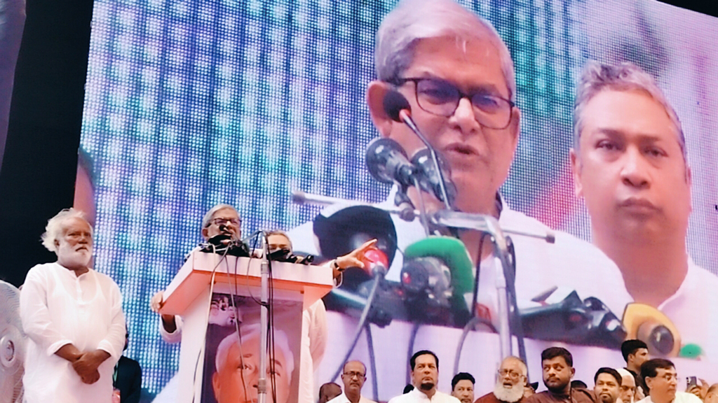 কিছু মানুষ নির্বাচন ব্যাহত করার চেষ্টা করছে: মির্জা ফখরুল