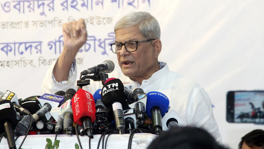 সোশ্যাল মিডিয়া ব্যবহার করে মব তৈরি করা হচ্ছে: মির্জা ফখরুল