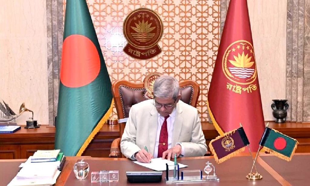 বঙ্গভবনে প্রথম দিনের দাপ্তরিক কাজ শুরু নবনির্বাচিত রাষ্ট্রপতির