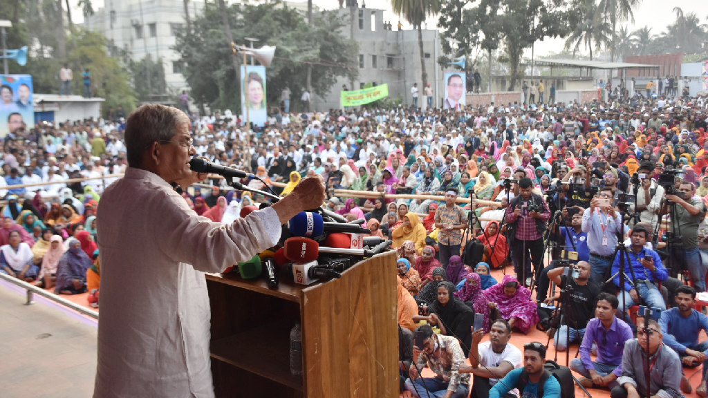 ক্ষমতায় থাকার খায়েশ থাকলে পদত্যাগ করে নির্বাচনে আসুন: মির্জা ফখরুল