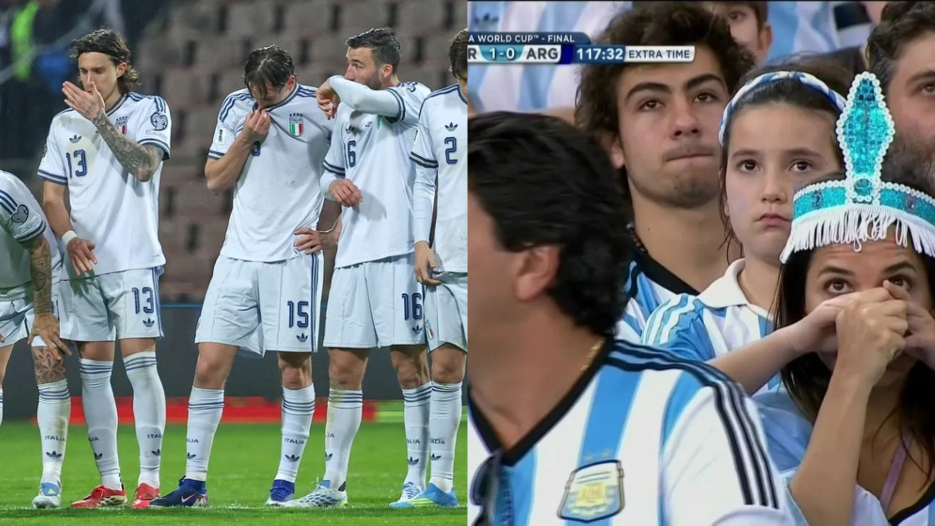 ইতালির মতো পরিণতি হয়েছিল আর্জেন্টিনা-ইংল্যান্ডেরও