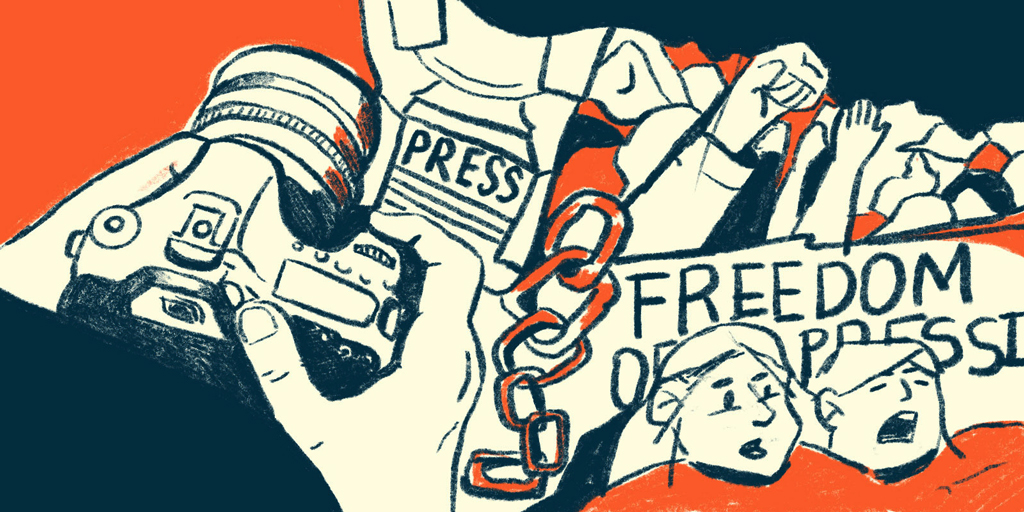 আমেরিকাজুড়ে গণমাধ্যমের স্বাধীনতা ক্ষুণ্ন, যুক্তরাষ্ট্রে হুমকির মুখে: প্রতিবেদন