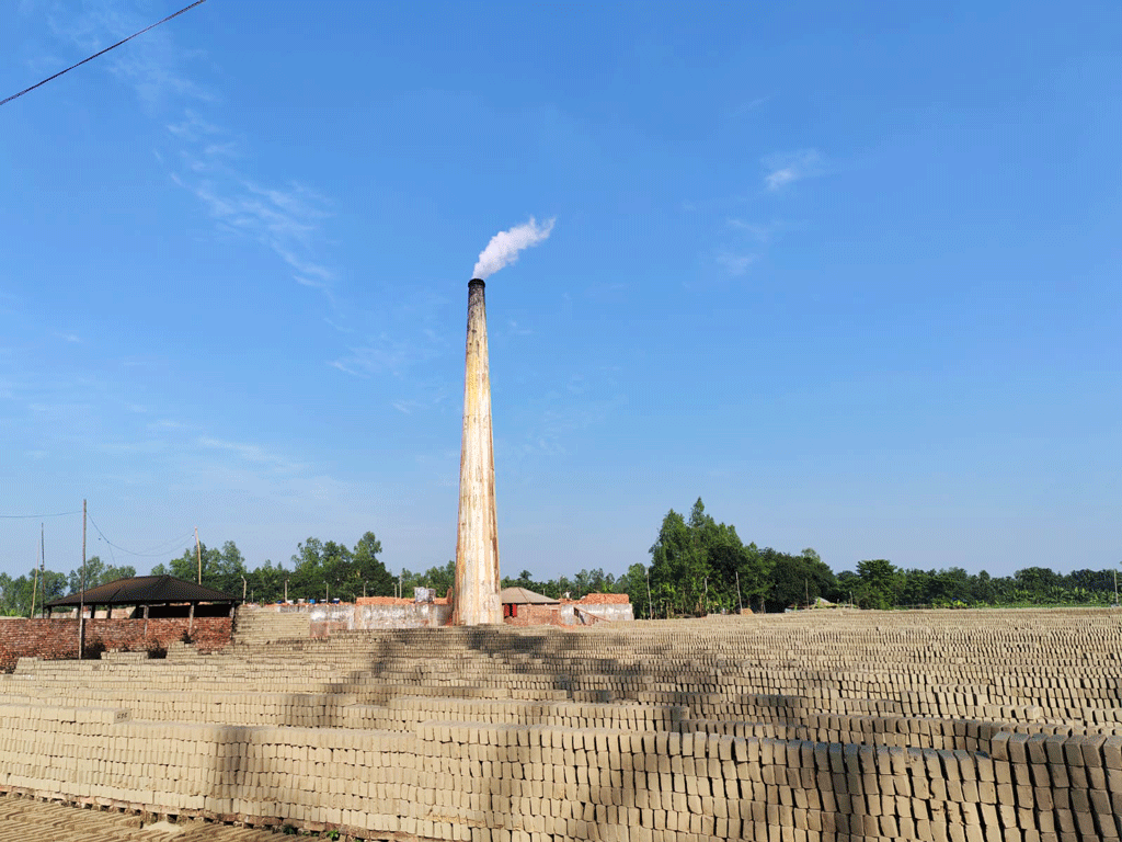 অবৈধ ইটভাটায় পরিবেশ অধিদপ্তরের অভিযান, ২ লাখ টাকা জরিমানা