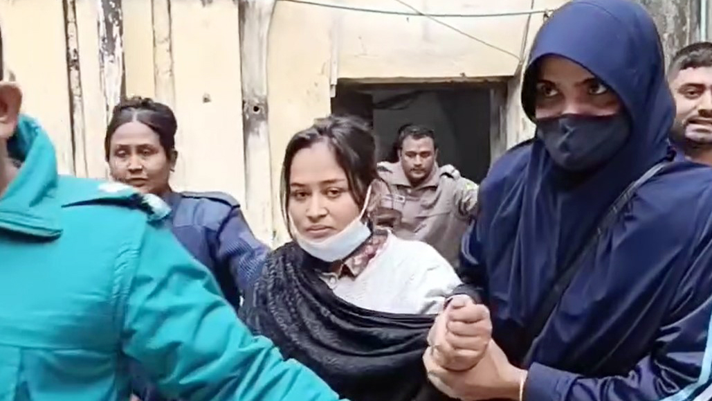 গাজীপুরে চাঁদাবাজি মামলায় ‘জুলাই যোদ্ধা’ সুরভী ২ দিনের রিমান্ডে