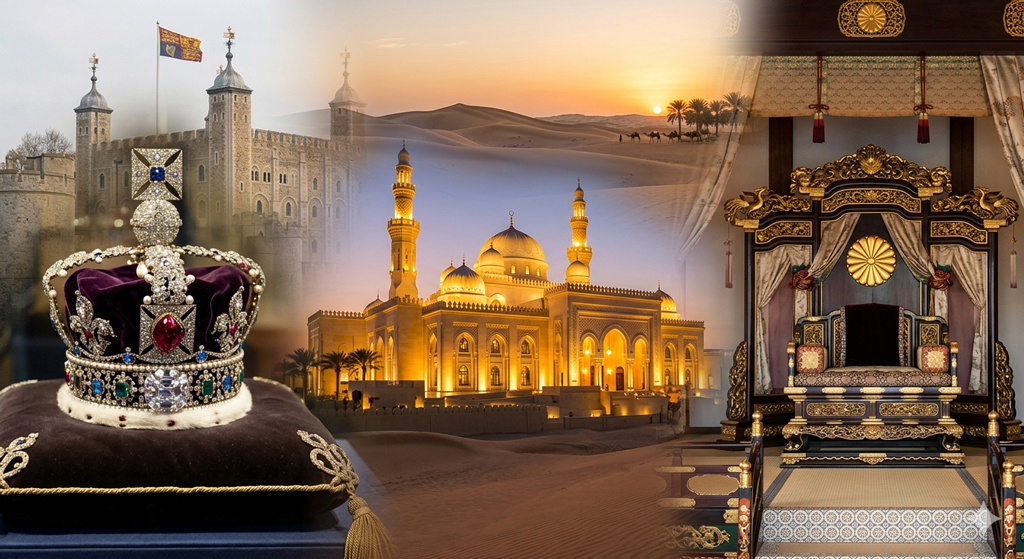 এখনো পৃথিবীর যেসব দেশে রাজতন্ত্র চালু রয়েছে