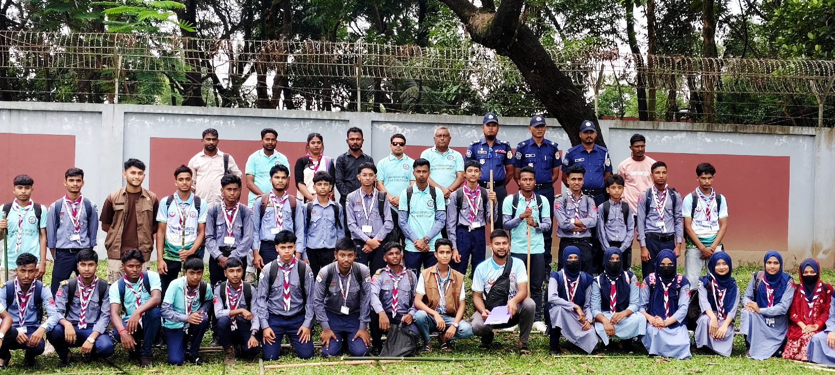 গোয়াইনঘাটে মুক্ত স্কাউট গ্রুপের জমকালো হাইকিং অনুষ্ঠিত