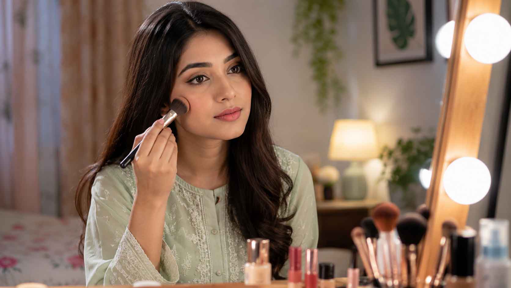 ক্যামেরার সামনে নিখুঁত লুক পেতে করুন এইচডি মেকআপ