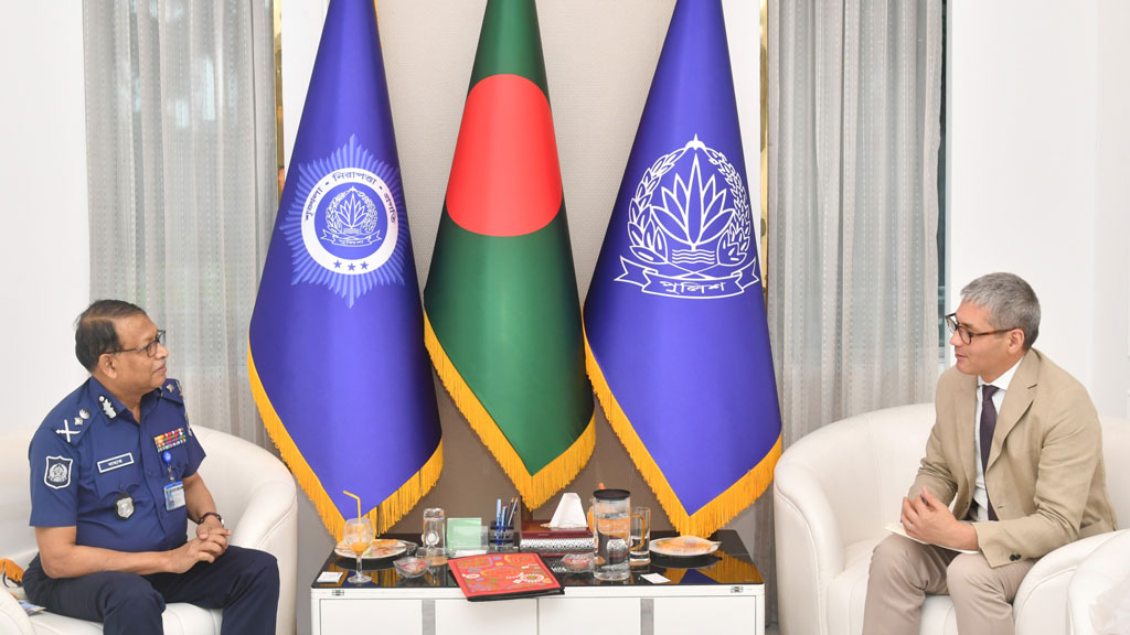 আইজিপির সঙ্গে ইউনেসকো প্রতিনিধির সাক্ষাৎ