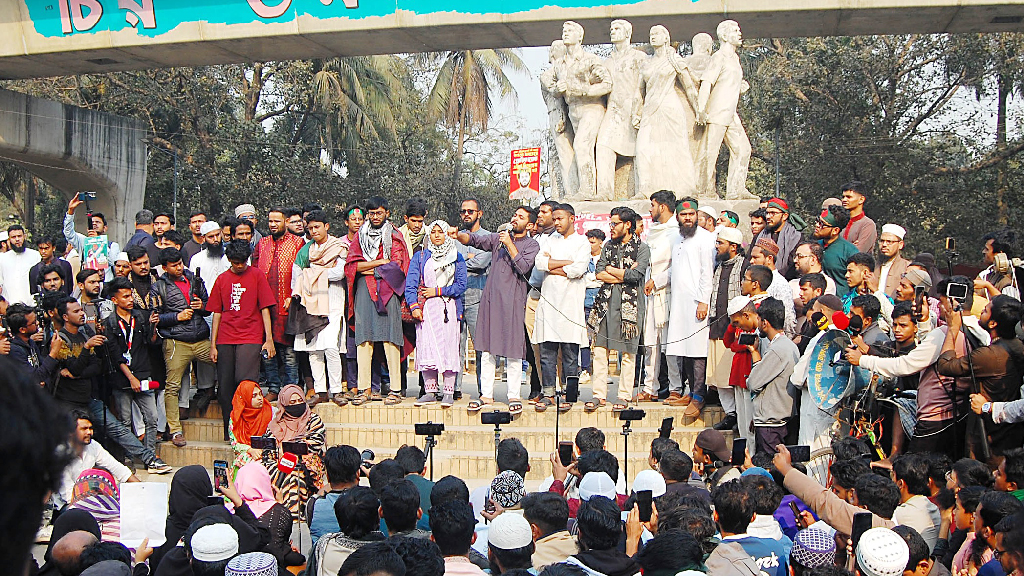 এক সপ্তাহের মধ্যে ‘হাদি সমাবেশে’র ঘোষণা ইনকিলাব মঞ্চের