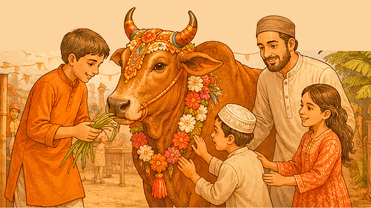 মুসলিম বিশ্বে কোরবানির পশুর সাজসজ্জার রীতি-রেওয়াজ