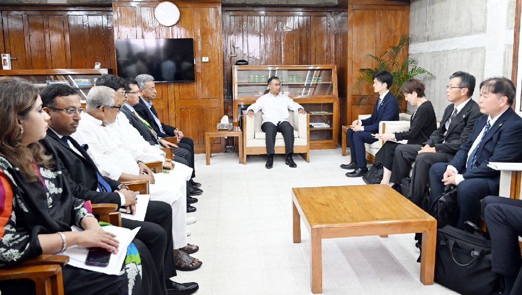 প্রধানমন্ত্রীর সঙ্গে জাপানের কৃষিমন্ত্রীর সৌজন্য সাক্ষাৎ