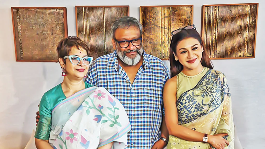 ‘আজও অর্ধাঙ্গিনী’র শুটিং শুরু করলেন জয়া
