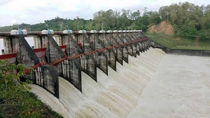 ১০৭ ঘণ্টা পর বন্ধ হলো কাপ্তাই বাঁধের ১৬ জলকপাট
