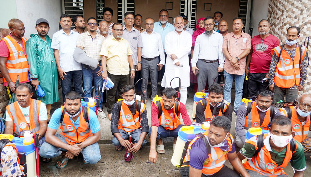 মশার লার্ভা নিধন অভিযান শুরু করেছে কেসিসি