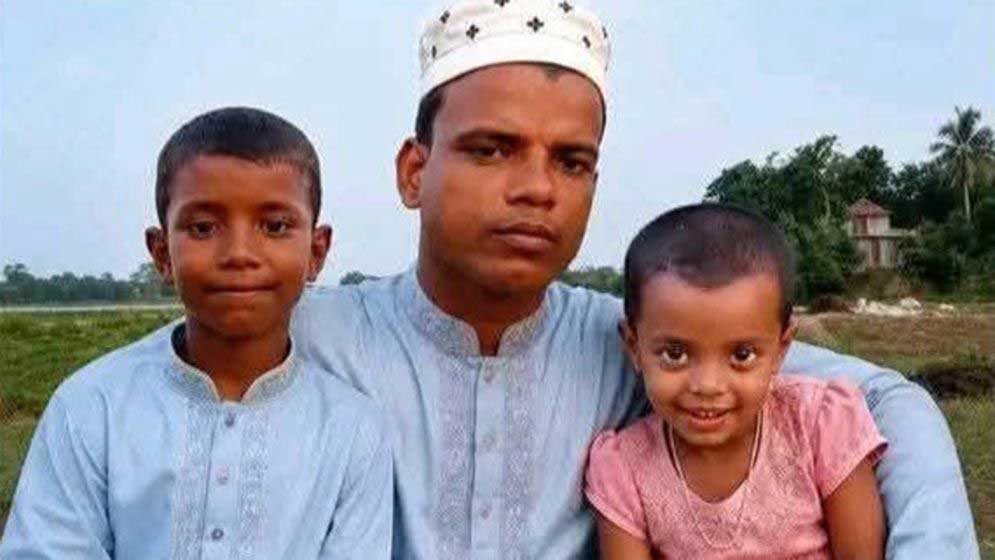 সুনামগঞ্জে দুই শিশুসন্তানকে হত্যা করে হাওরে ফেলে দেয় বাবা