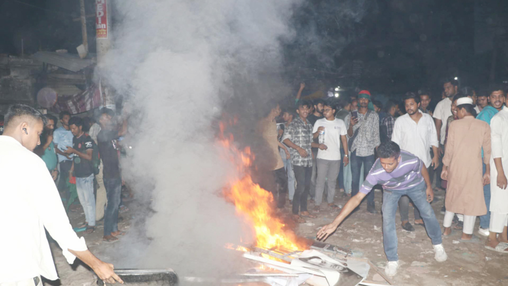 জাপা কার্যালয়ে ভাঙচুর-অগ্নিসংযোগ-লুটপাটের তদন্ত দাবি