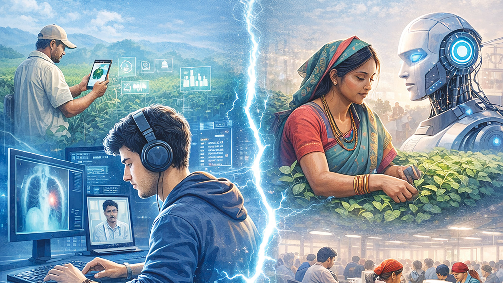 এআই সুযোগের দরজা, না বিভেদের দেয়াল