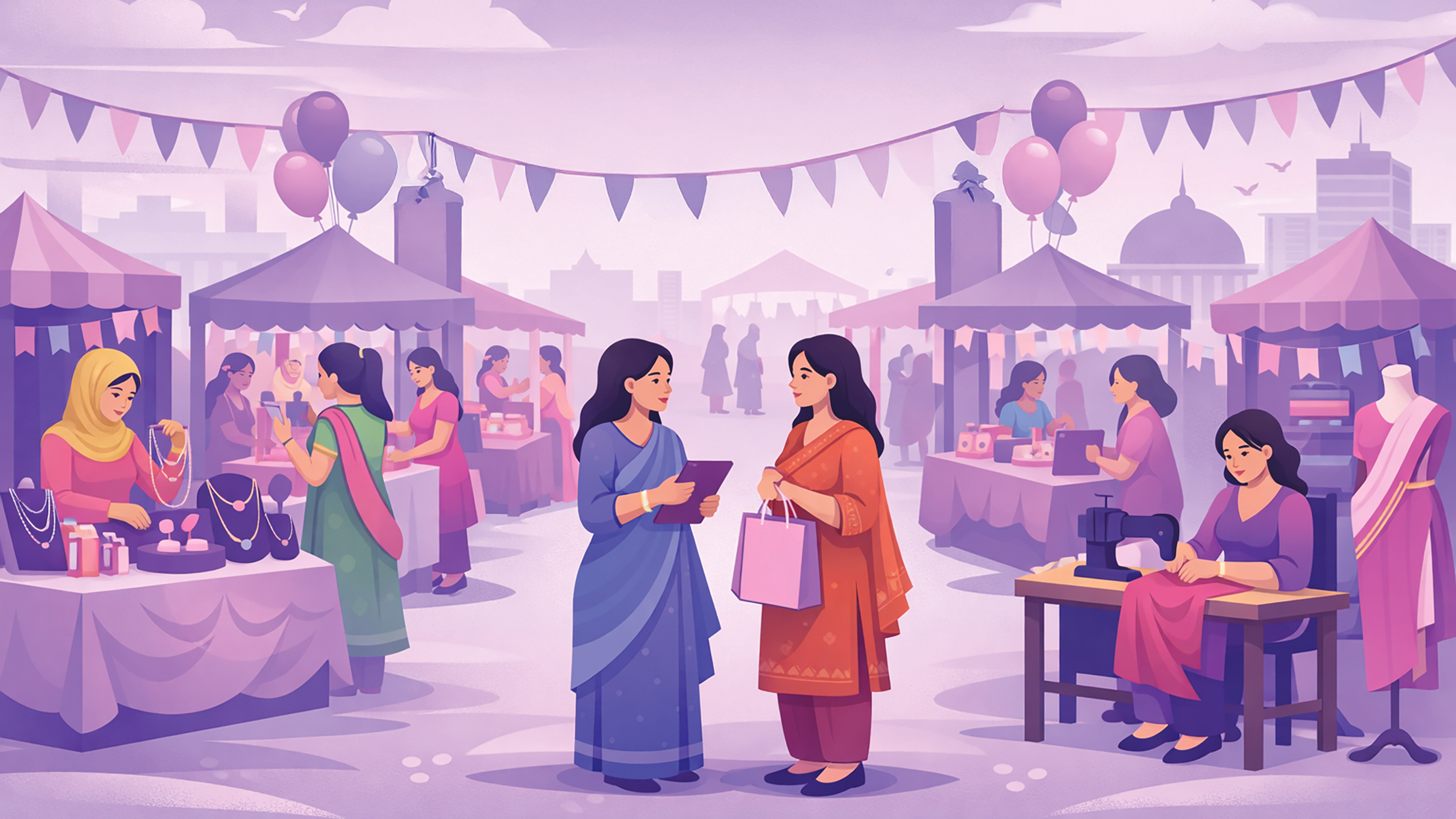 উদ্যোক্তা মেলা: সংখ্যা কমলেও আশাবাদী নারী উদ্যোক্তারা