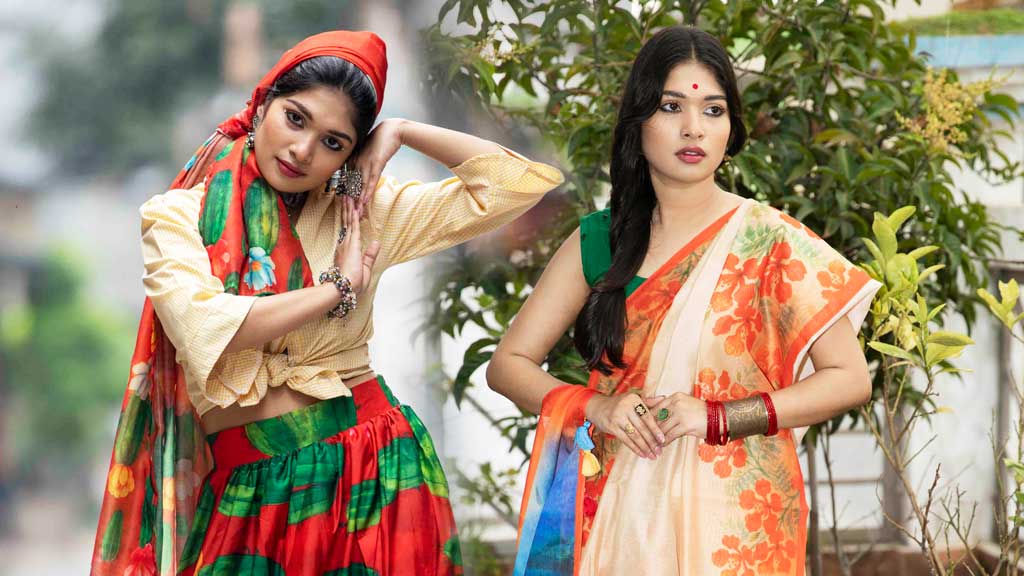 পঁচিশে বৈশাখ: রবীন্দ্র নায়িকাদের পোশাকে প্রেম ও প্রতিশোধ