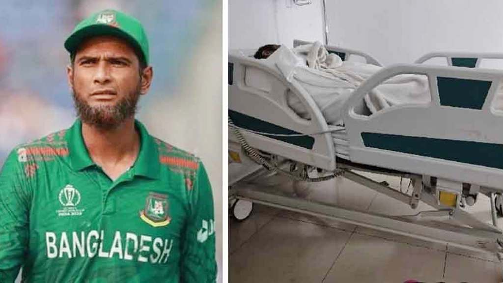 ডেঙ্গুতে আক্রান্ত হয়ে হাসপাতালে মাহমুদউল্লাহ, দোয়া চাইলেন স্ত্রী