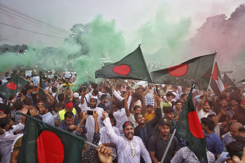 ছবিতে জুলাই গণ-অভ্যুত্থান বর্ষপূর্তি উদ্‌যাপন