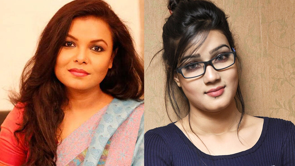 জুলাই আন্দোলনকে কটাক্ষ: শাওন-মাহিয়া মাহির বিরুদ্ধে জিডি