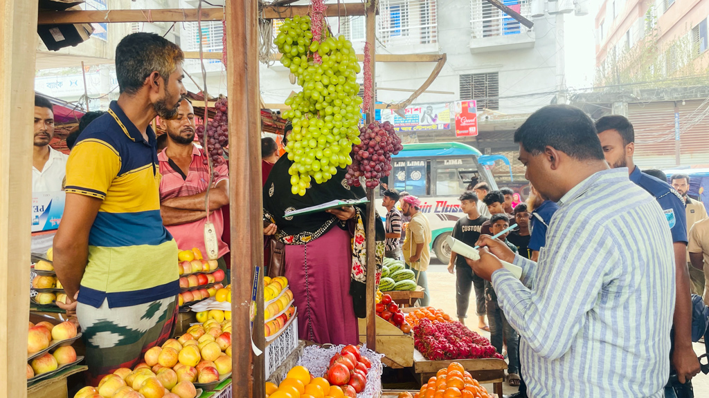 মির্জাপুরে ৫ প্রতিষ্ঠানকে ৩৩ হাজার টাকা জরিমানা