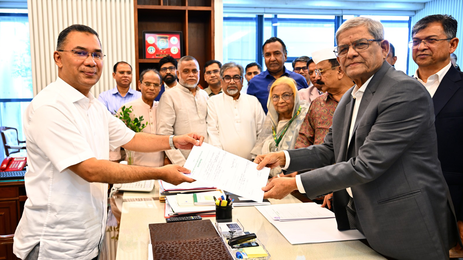 রাষ্ট্রপতি পদে বিএনপির মনোনয়ন পেয়েছেন মির্জা ফখরুল