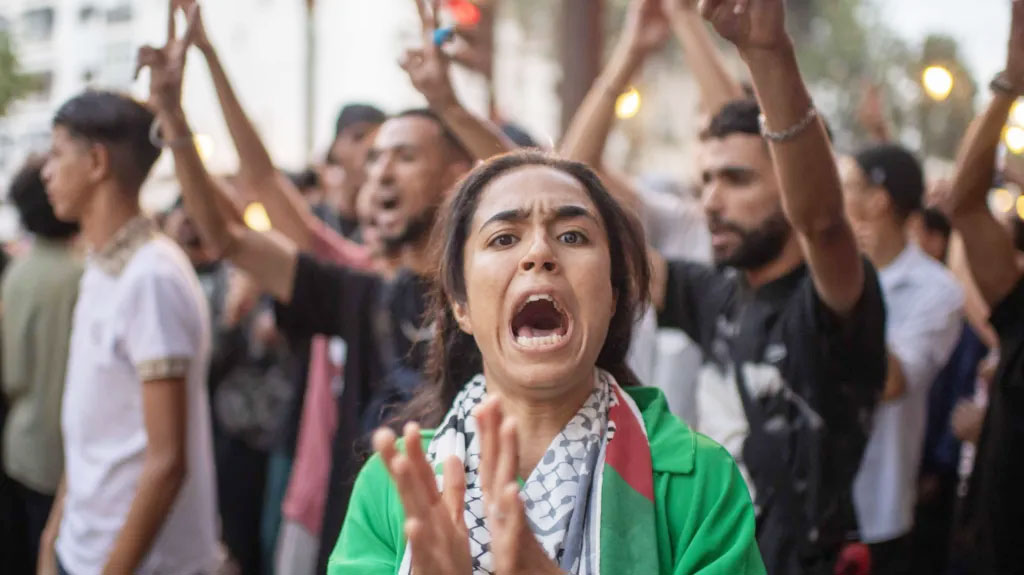 ‘স্টেডিয়াম নয়, হাসপাতাল–স্কুল চাই’—এবার জেন–জি আন্দোলনে উত্তাল মরক্কো