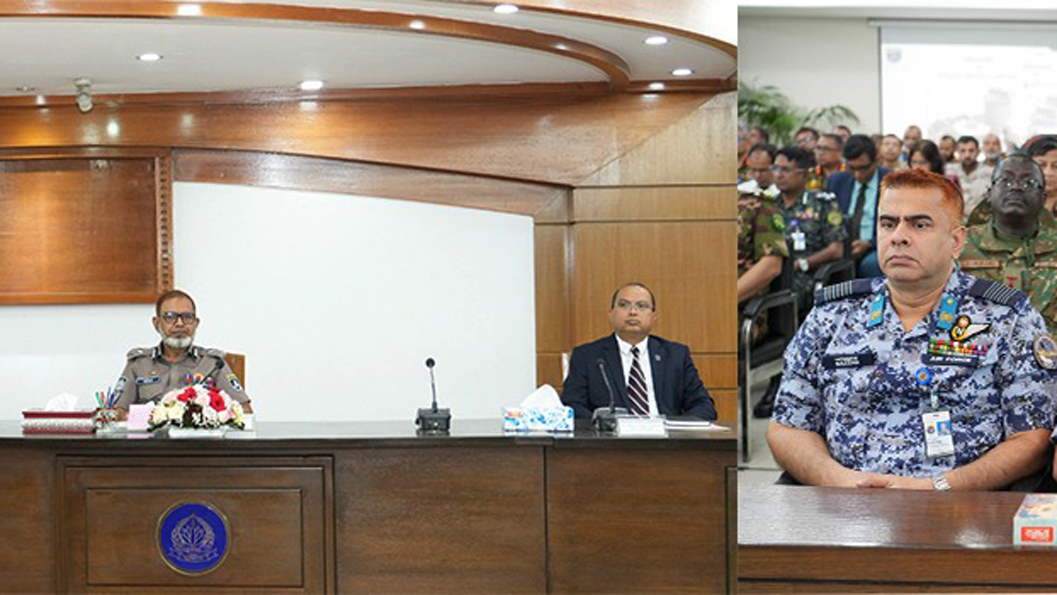 পুলিশ হেডকোয়ার্টার্স পরিদর্শনে এনডিসি টিম