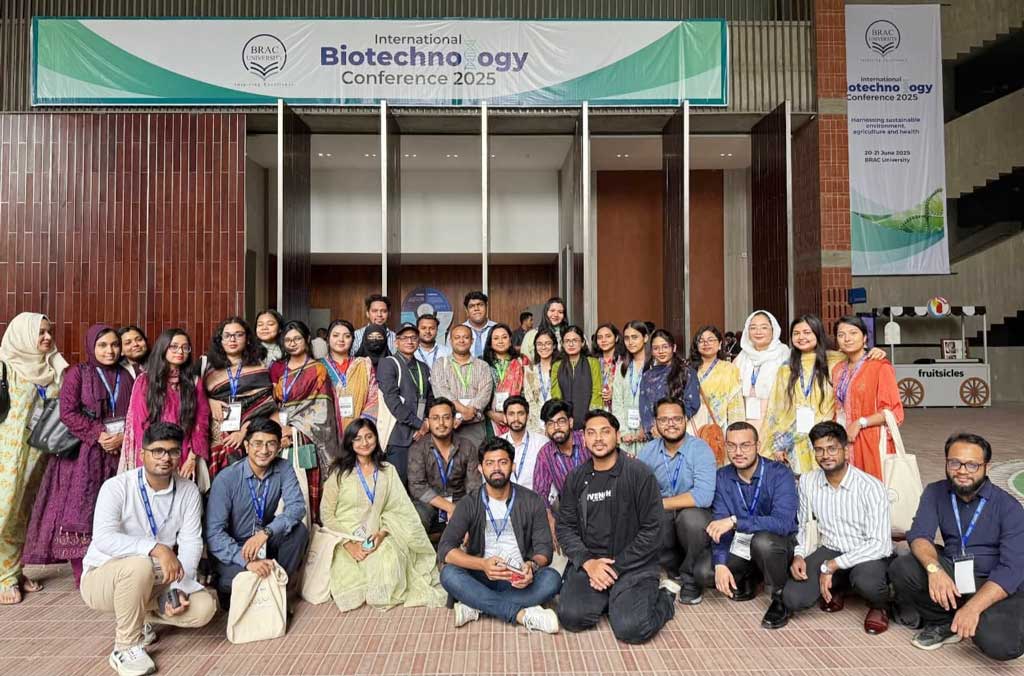 আন্তর্জাতিক বায়োটেকনোলজি সম্মেলনে সেরা নর্থ সাউথ বিশ্ববিদ্যালয়