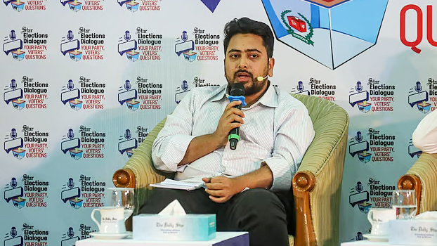 আওয়ামী লীগের ভোটব্যাংক দখলে প্রতিযোগিতা করছে বিএনপি-জামায়াত: নাহিদ ইসলাম