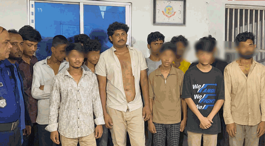 সোনারগাঁয়ে মিছিলের প্রস্তুতিকালে ছাত্রলীগের ১২ কর্মী গ্রেপ্তার