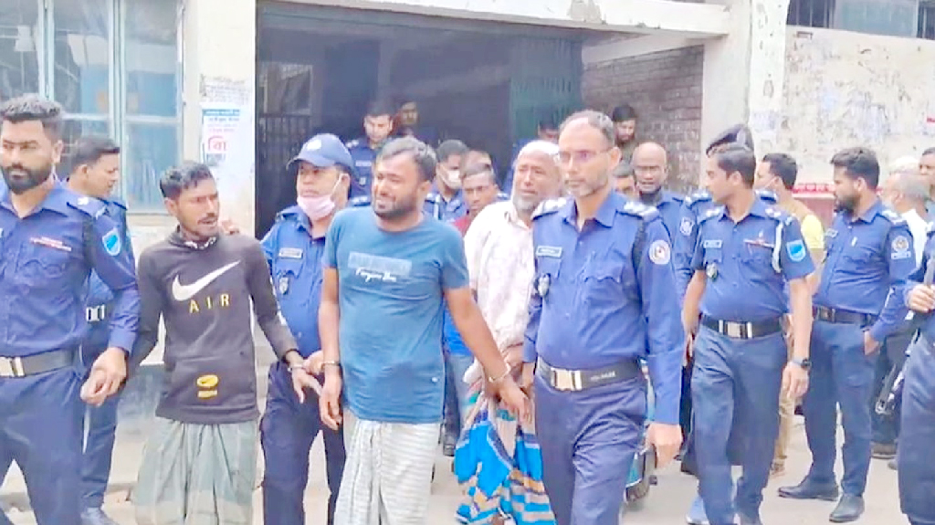 নরসিংদীতে কিশোরীকে ধর্ষণ ও হত্যা মামলায় সাত আসামি ৮ দিনের রিমান্ডে