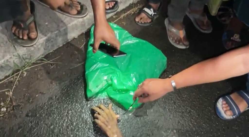 নাটোরে সেতুর ওপর থেকে মানুষের একটি কাটা হাত উদ্ধার
