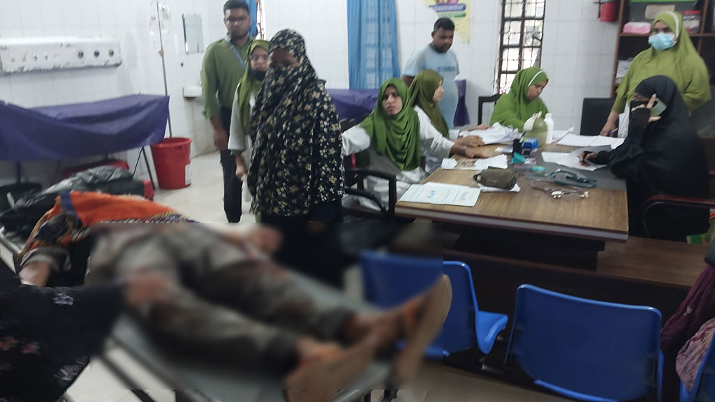 সৈয়দপুরে ঝোপ থেকে গলাকাটা অবস্থায় যুবক উদ্ধার