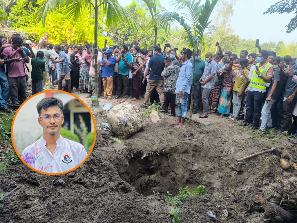 ঢাকায় হত্যার পর লাশ নীলফামারীতে এনে মাটিচাপার অভিযোগ