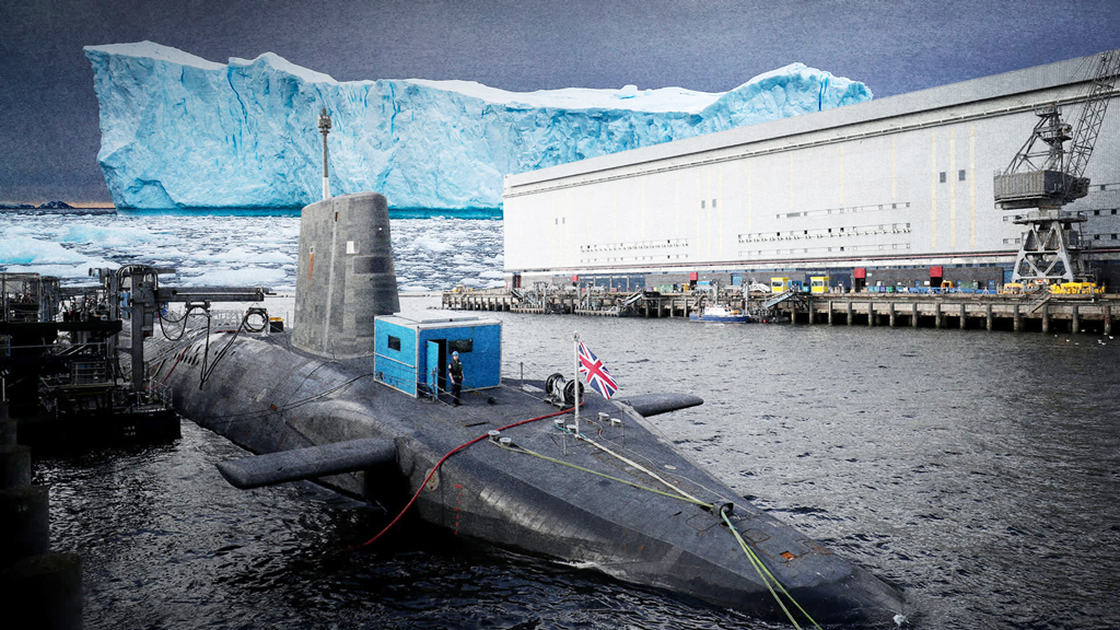 যুক্তরাজ্যের পারমাণবিক সাবমেরিন ঘাঁটিতে প্রবেশের চেষ্টা, ইরানি আটক